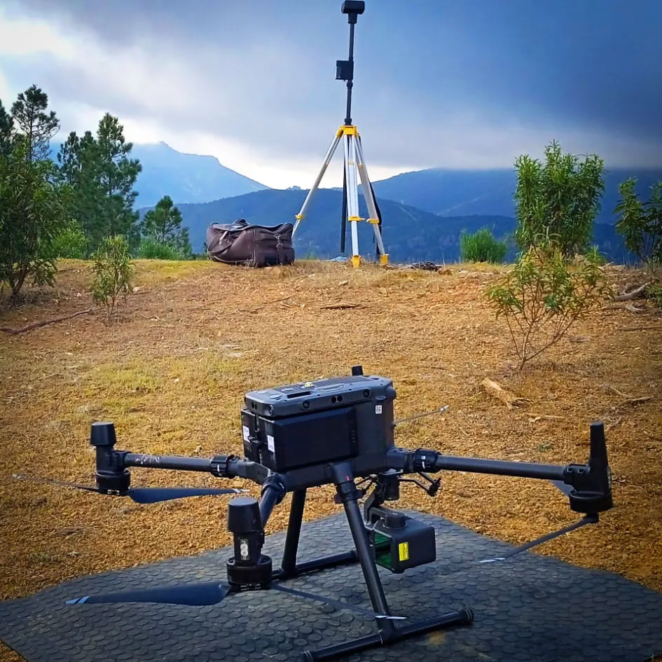 CO2.CAPITAL Caceres finca drone scanning